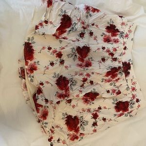 buy1get1 50% off!-Floral American Eagle Skirt